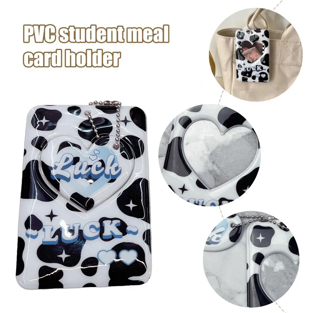 Card Case Good Multipurpose Portable Kids Card Sleeve Sequins Multipurpose Mini Photo Holder