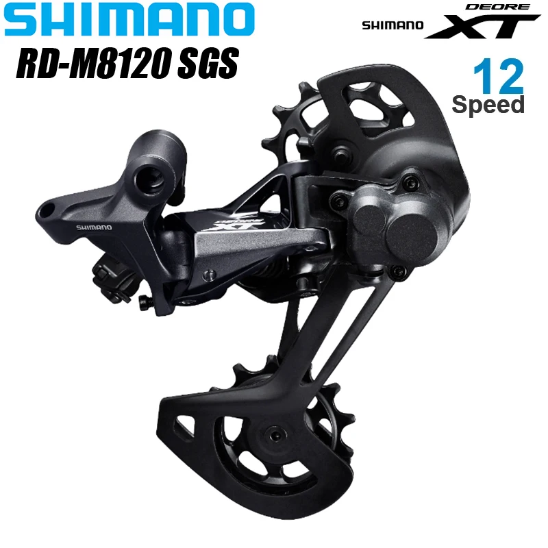 Shimano Deore XT M8100 Gruppe RD-M8100/RD-M8120 SGS Schaltwerk SL-M8100 Rechts 12-fach Schalthebel für Mountainbike Originalteile – Detail 6