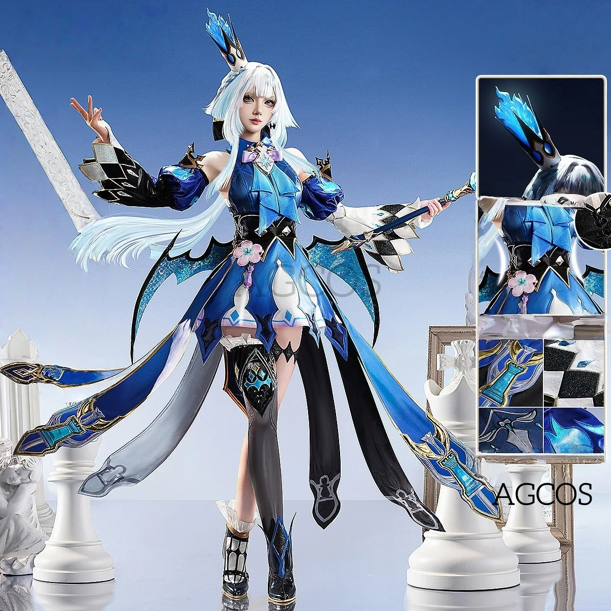 AGCOS Honkai：Star Rail Cerydra Cosplay Costume Female Clothes Christmas Outfits Game Costumes Cosplay