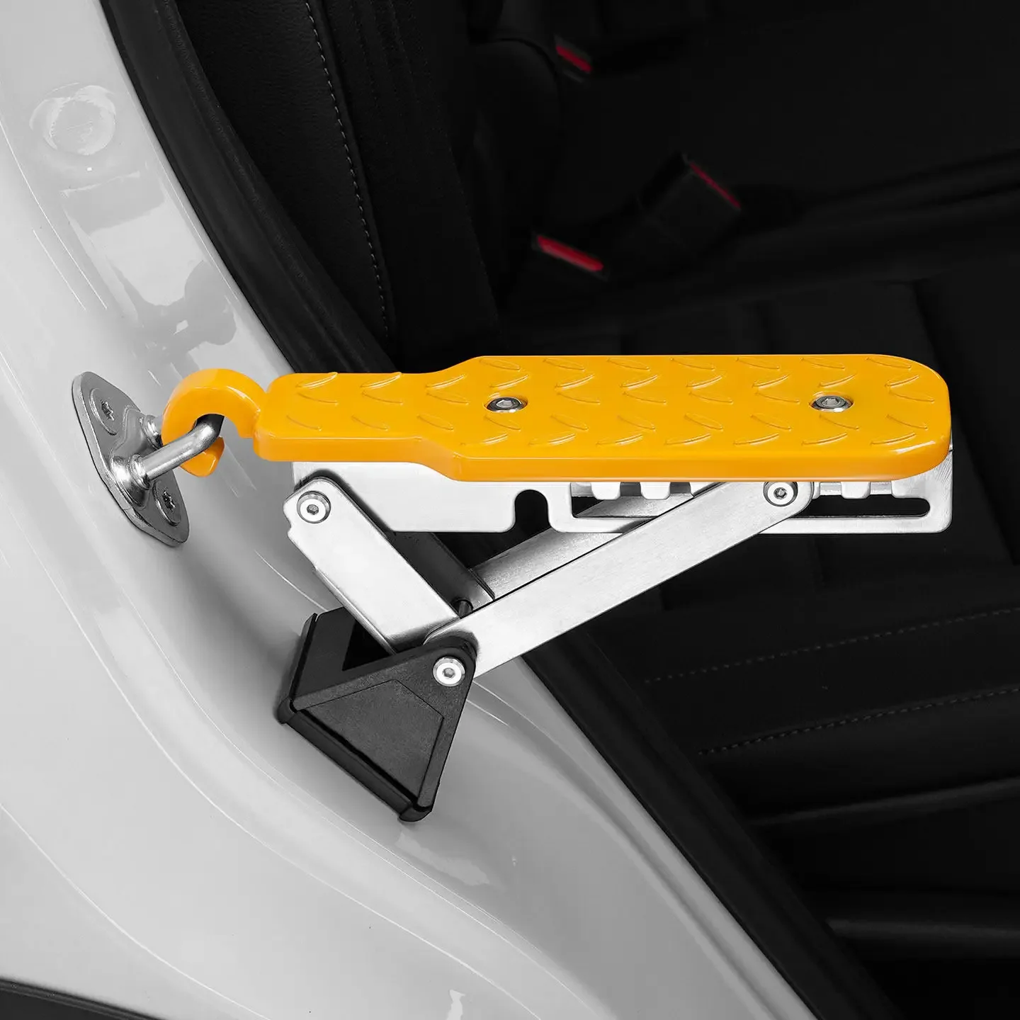 Car pedal, universal car mounted, with maximum functions for off-road vehicles luggage rack,door entry auxiliary ladder climber