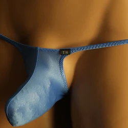 Sexy Männer ultra dünne G-String atmungsaktive Unterwäsche T-Back Slips Tanga Tasche Low Rise Open Back Unterhose Homosexuell erotische Dessous