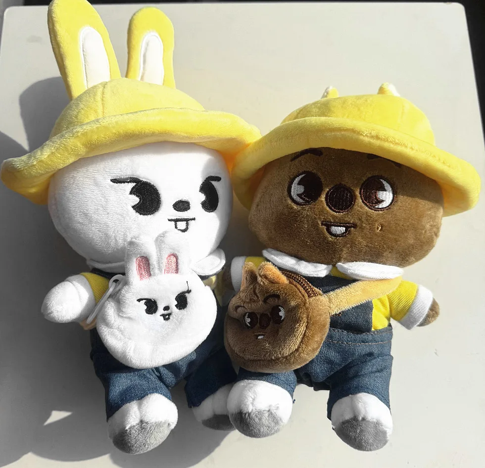 مجموعة دمى سكزو الحيوانية المحشوة - 20 سم مع ملابس وحقيبة ظهر قابلة للإزالة - إصدار محدود من دمى إس كيه زد - هدية من منتجات الحفلات