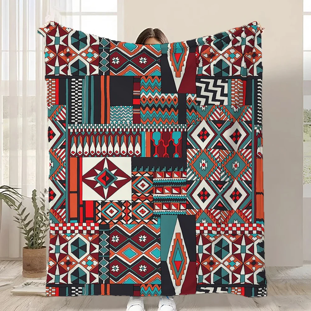 1pc-cobertor-de-flanela-vintage-com-estampa-geometrica-de-simbolos-tribais-manta-Etnica-boho-macia-e-quente-para-sofa-cama-escritorio-acampamento
