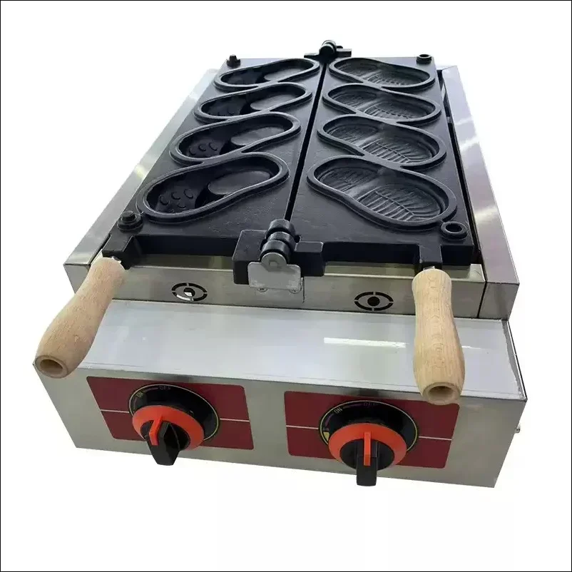 

Gas hole shoes waffle machine commercial slippers cake machine shoes egg machine hole shoes egg