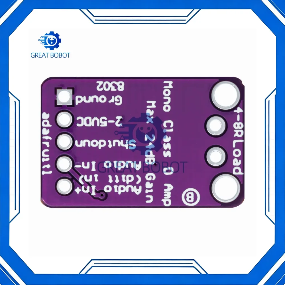 PAM8302A CJMCU-832 2.5W Single Channel Class D Audio Power Amplifier Module High-Fidelity Stable Development Board