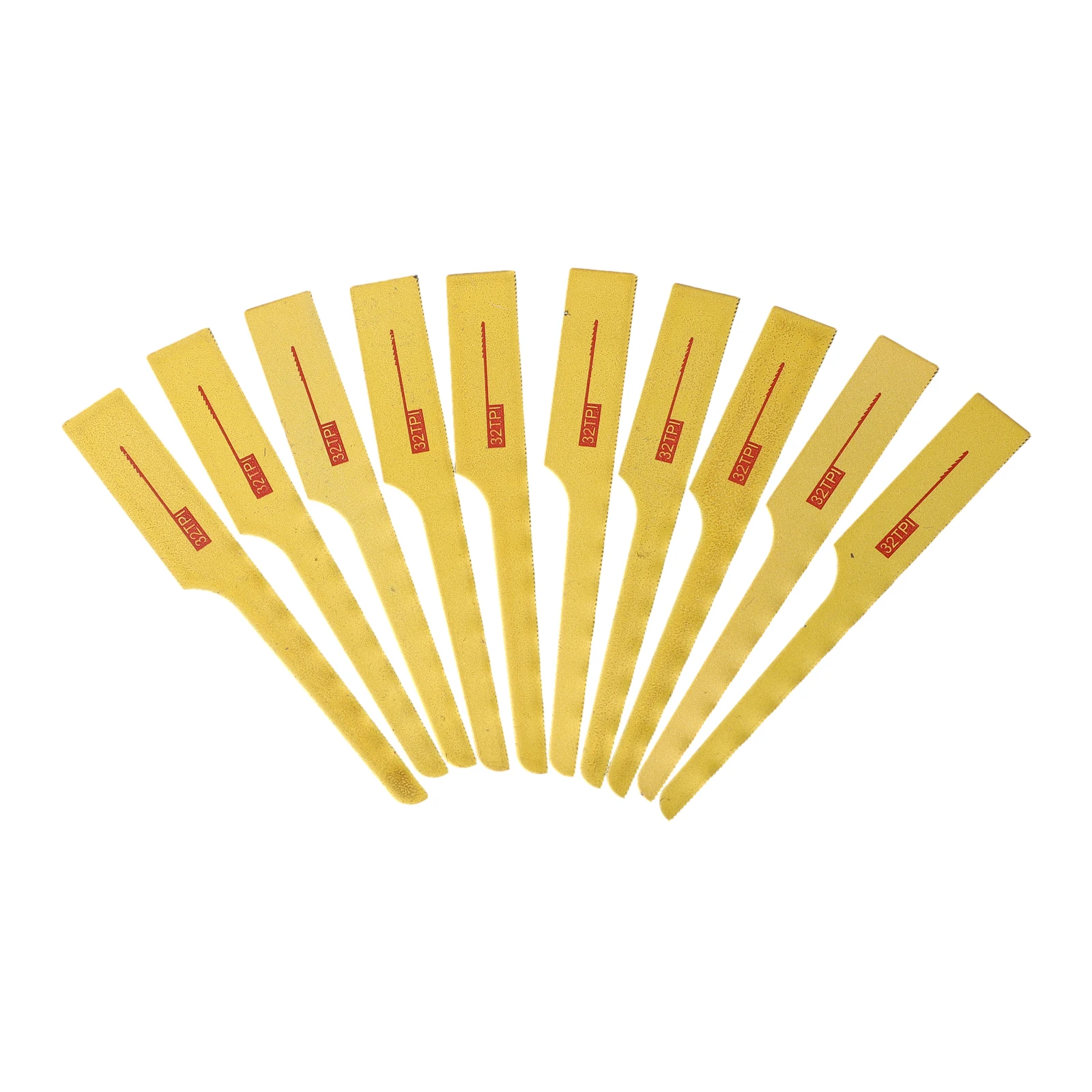 Saw Blade Pneumatic Accessories Brand New Gold 10pcs Mini Air Saw Blade 93mm Quality New For Plastic Pieces Sheet