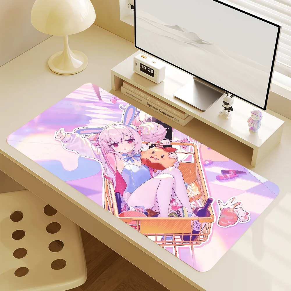 Lane Mouse Pad A-Azur MousePad Girl Non-slip Lockedge Office Student Gaming Game Thickened Large Writing Pad Shooting Cushion