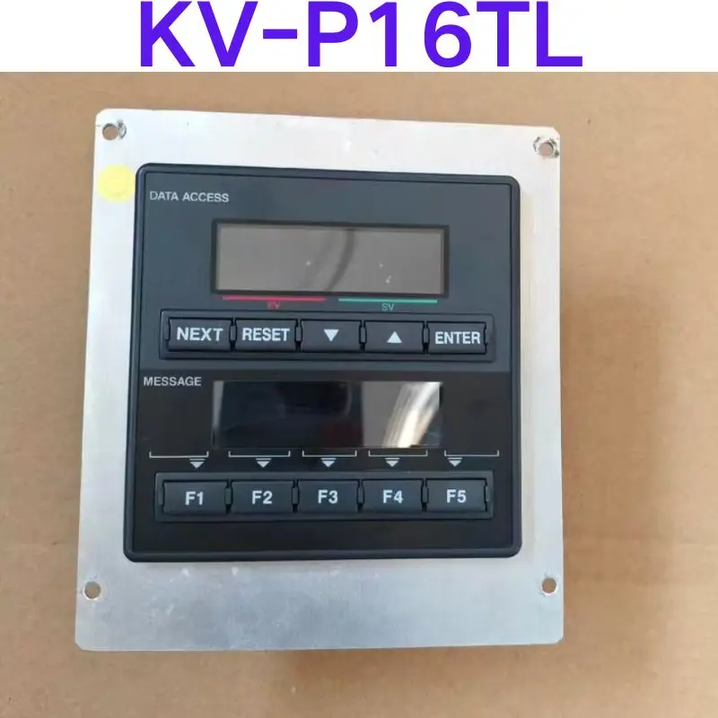 Second-hand test OK  KV-P16TL Programmable Logic Controller