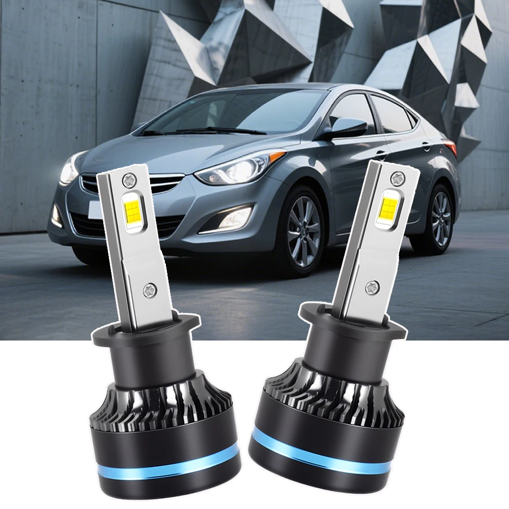 

140W H1 Led Canbus Headlights 30000LM Super Bright 3570 CSP Turbo Lamps 6500k Car Light DC12V Headlamps
