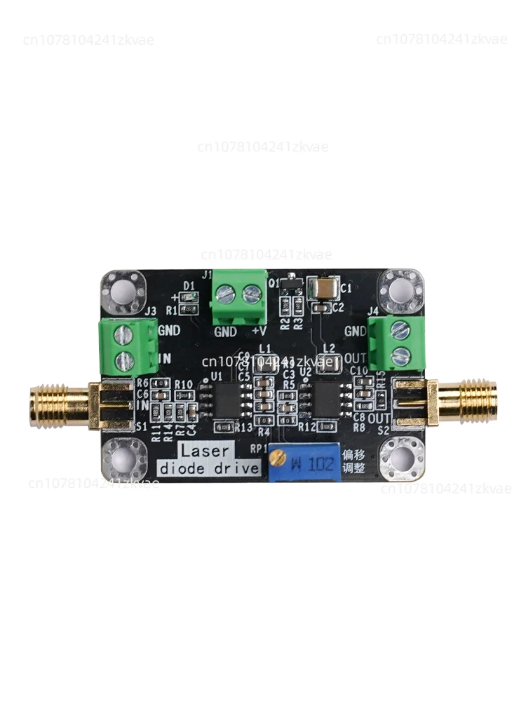 Fiber Laser Emission Driver Module Photodiode Driver Board Voltage Signal Converted into Optical Signal Transmission