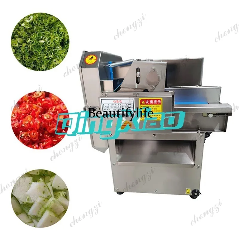 81 Multifunctional Vegetable Cutter Commercial Home Automatic Vegetable Dicing Machine For Canteen Factory Small Size 20 Type