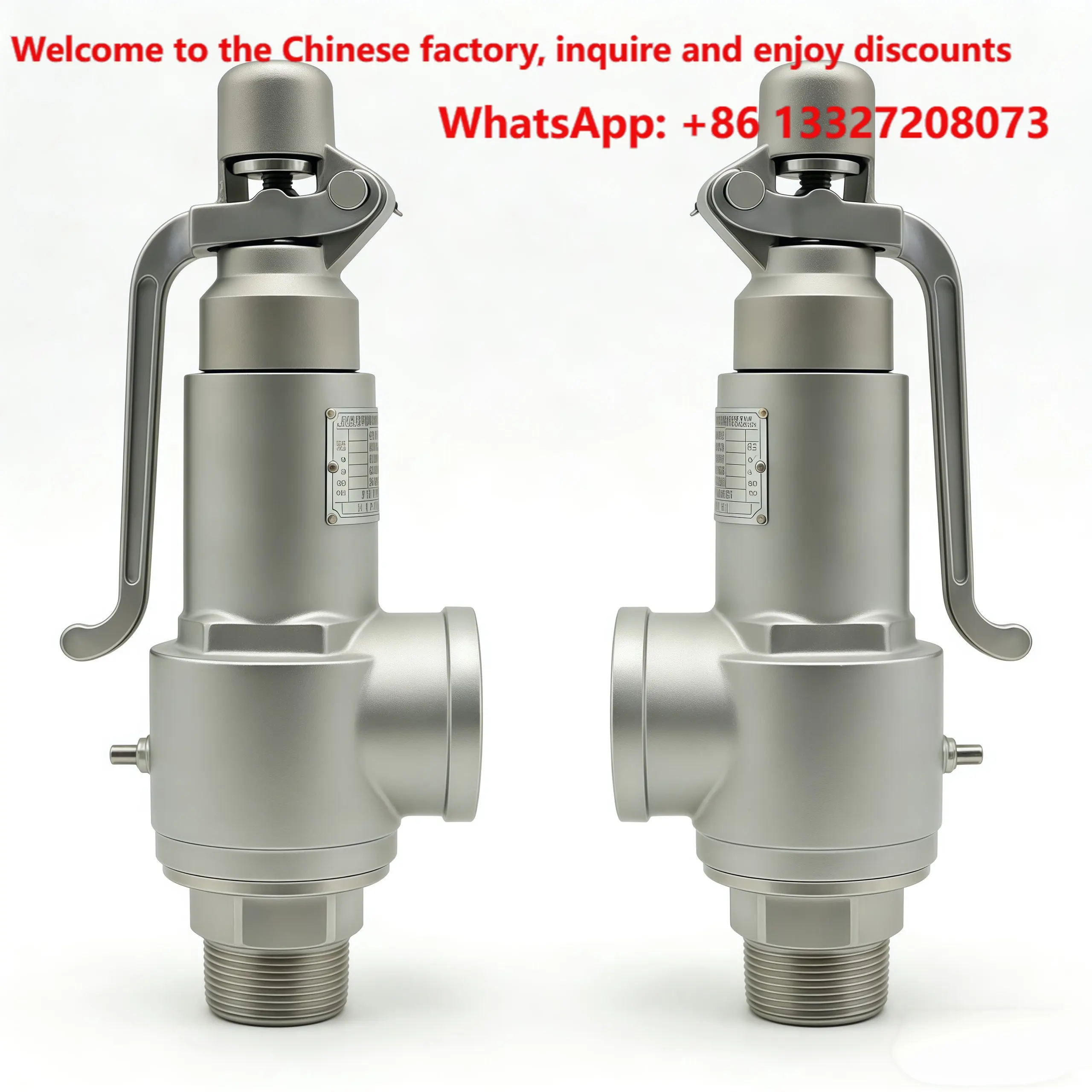 A28W-16P Stainless Steel Safety Valve Spring Fully Open Boiler Steam Relief Valve Storage Tank Sandwich Boiler