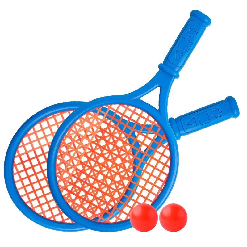 Kids Toy Tennis Racquet Set Children Funny Tenni with Balls for Home Garden Beach Outdoor School Training Sports