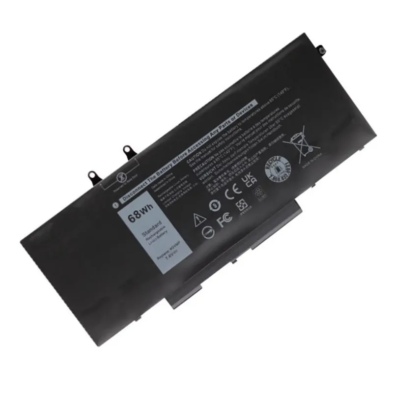 New 7.6V 68Wh 4GVMP laptop Battery For Dell Latitude 5400 5410 5500 Precision 3540 3550 Inspiron 7590 2-in-1 Series