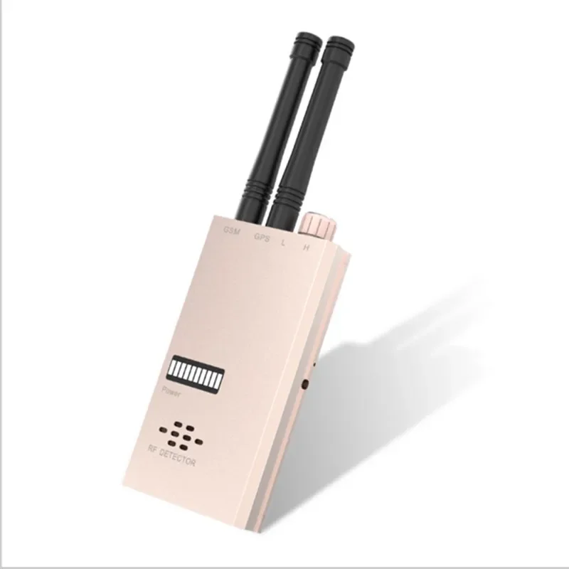 Rilevatore di trasmissione del segnale di frequenza Gadget spia GPS GSM Doppia antenna Contontintelligenza con allarme vocale Alta sensibilità