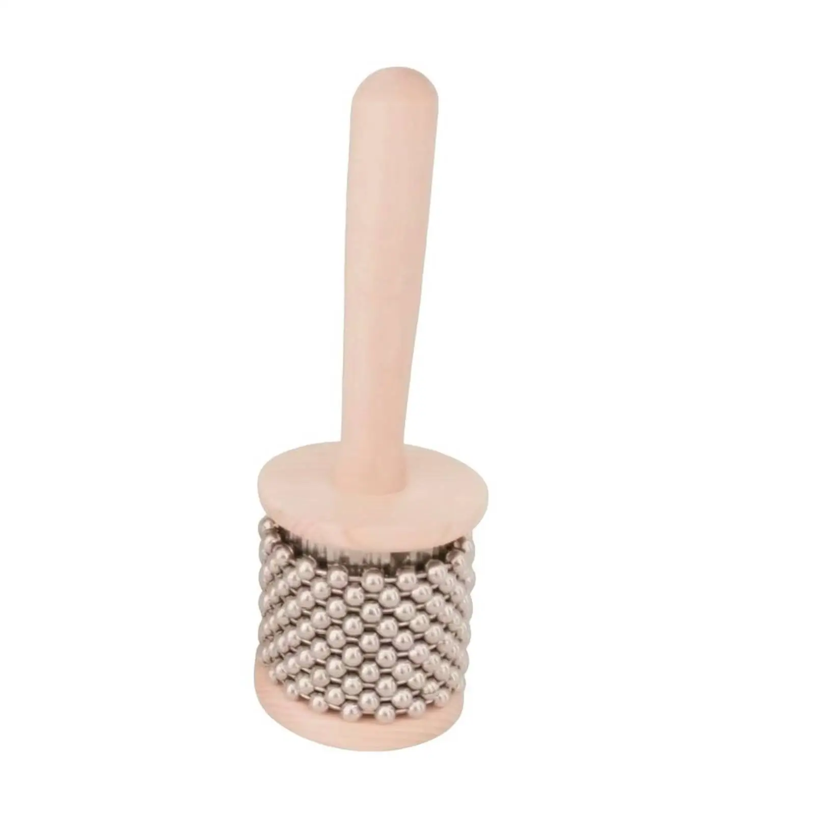 Bead Shaker with Metal Beads Handheld Bead Shaker Educational Rattling Percussion Instrument for Children, Young Learners,