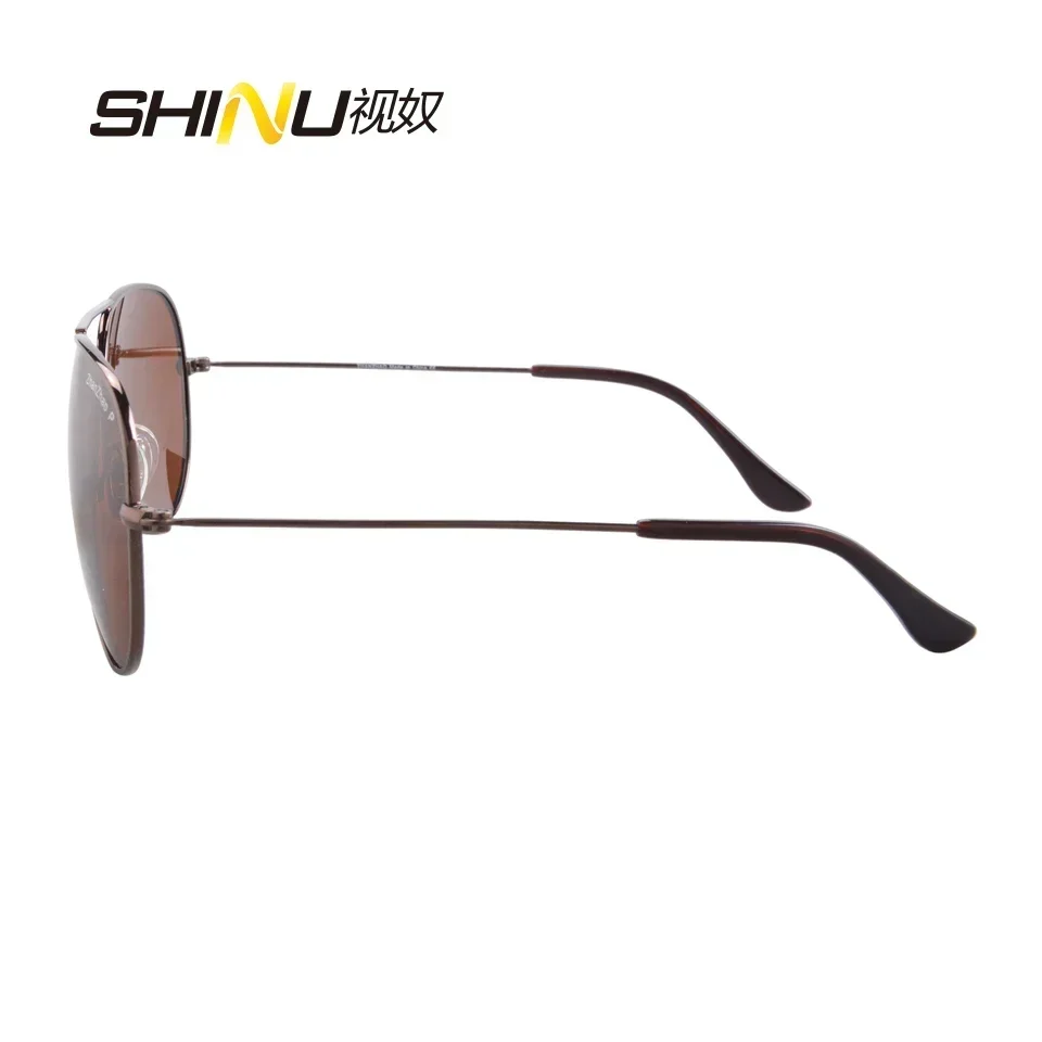 SHINU męskie okulary przeciwsłoneczne spolaryzowane soczewki okulary przeciwsłoneczne damskie 2024 okulary metalowe powłoka lustrzana vintage okulary przeciwsłoneczne męskie dwa rozmiary do wyboru — zdjęcie 5