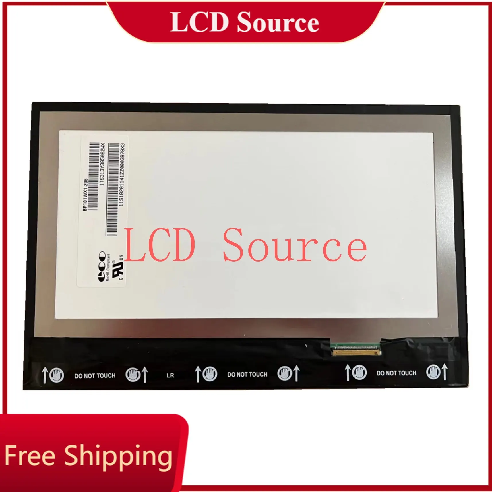 

BP101WX1-206 WLED panel computer display panel 10.1 inch 1280*800 TFT LCD FOR BP101WX1-206