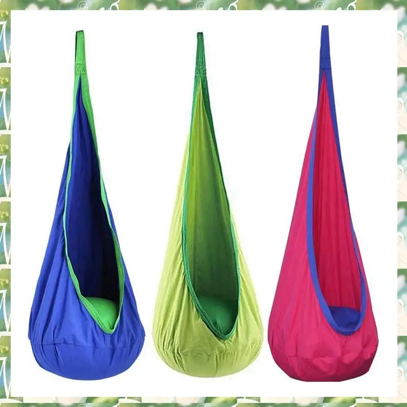 FIZP ハンギングチェアポータブルパラシュート布スイングベッド屋内中庭モデルインフレータブルクッションハンギングチェア