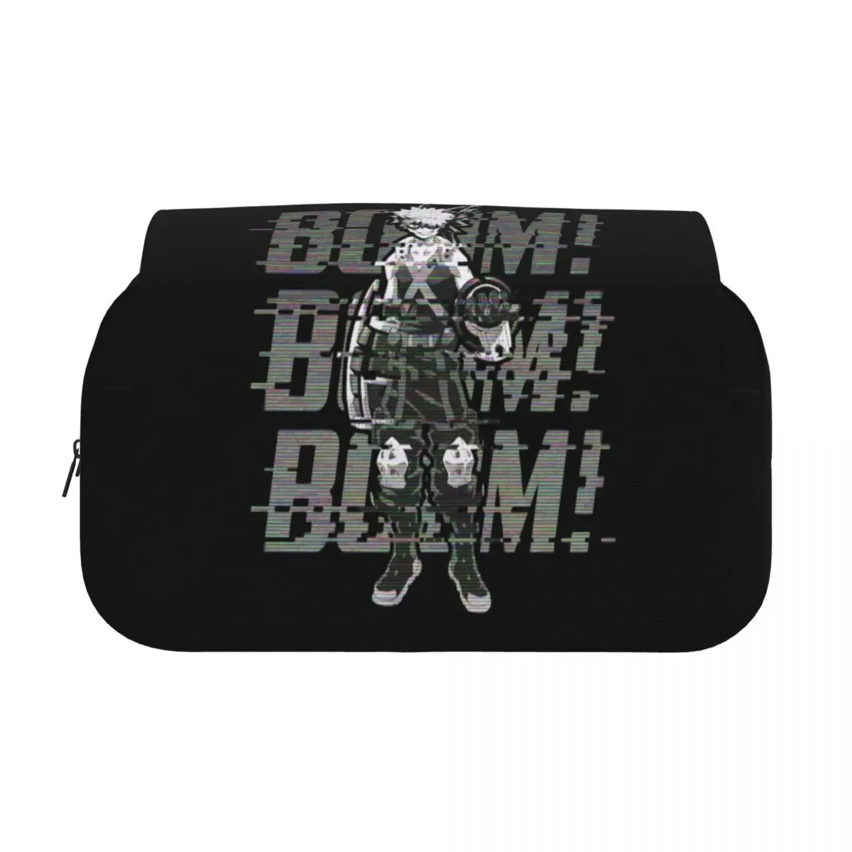 My H-Hero A-Academia Anime Double Clamshell Pen Case Pencilcases Pen for Girl Boy Bag Students School Zipper Stationery