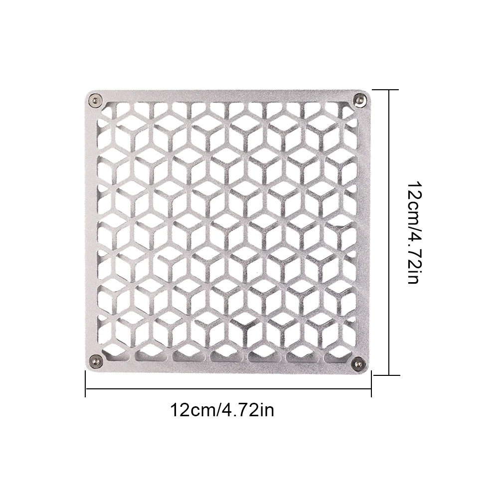 Dessous de verre carré d'extérieur en alliage d'aluminium, coussin d'isolation thermique, Double couche, tapis de Camping, tapis de table, outils de Camping en plein air, 1 à 6 pièces ﻿