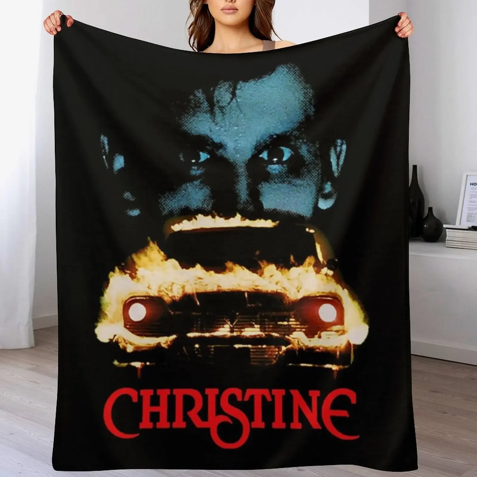 Christine and Arnie Tshirt Funny Gifts Throw Blanket bed plaid Beautifuls Sleeping Bag Blankets