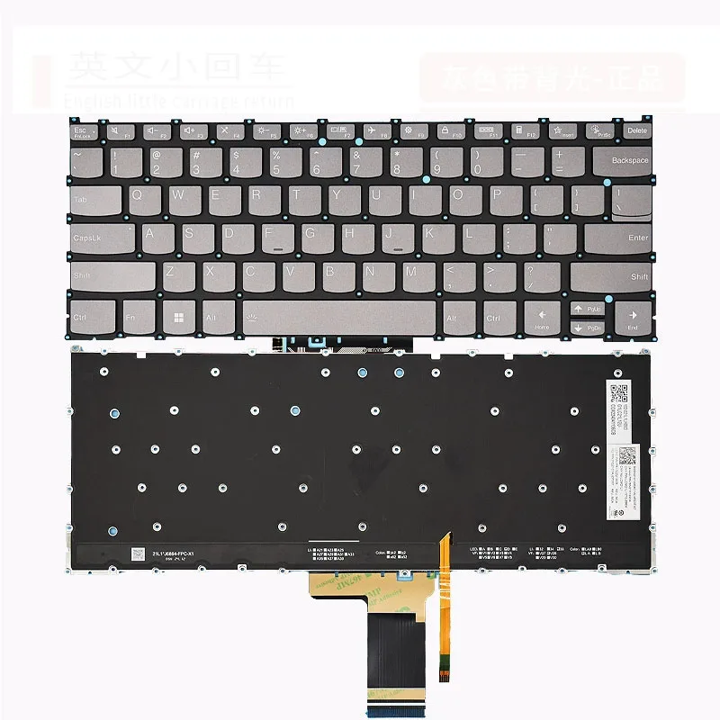Laptop US Backlight Keyboard For Lenovo Yoga 7 14IAL7 14ARB7 Yoga 7 14ARP8 14IRL8 2023