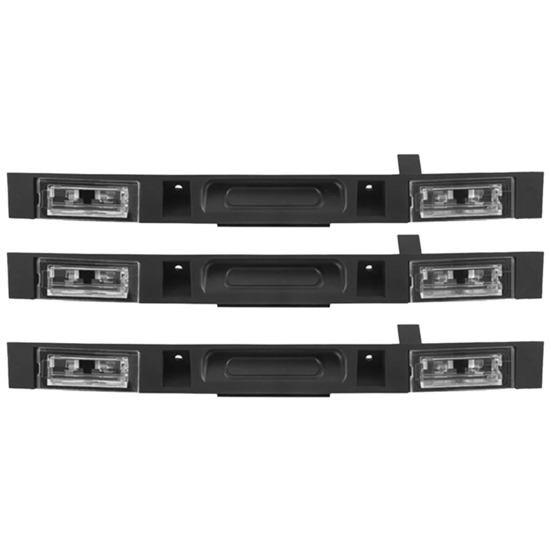 3Pcs/Set Car Trunk Grip License Plate Light Trim Assembly For BMW X3 E83 2004-2010 51133403611 Replacement Accessories