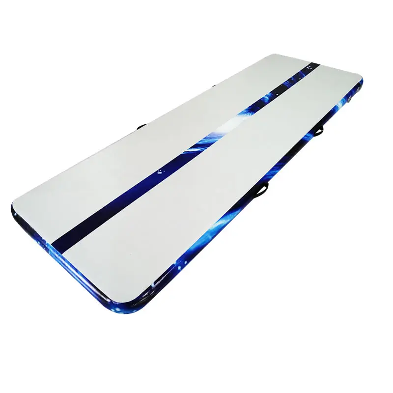 Горячая Распродажа, настраиваемый надувной коврик для батута DWF, акробатическая платформа, надувной коврик для гимнастики, тренировочный коврик