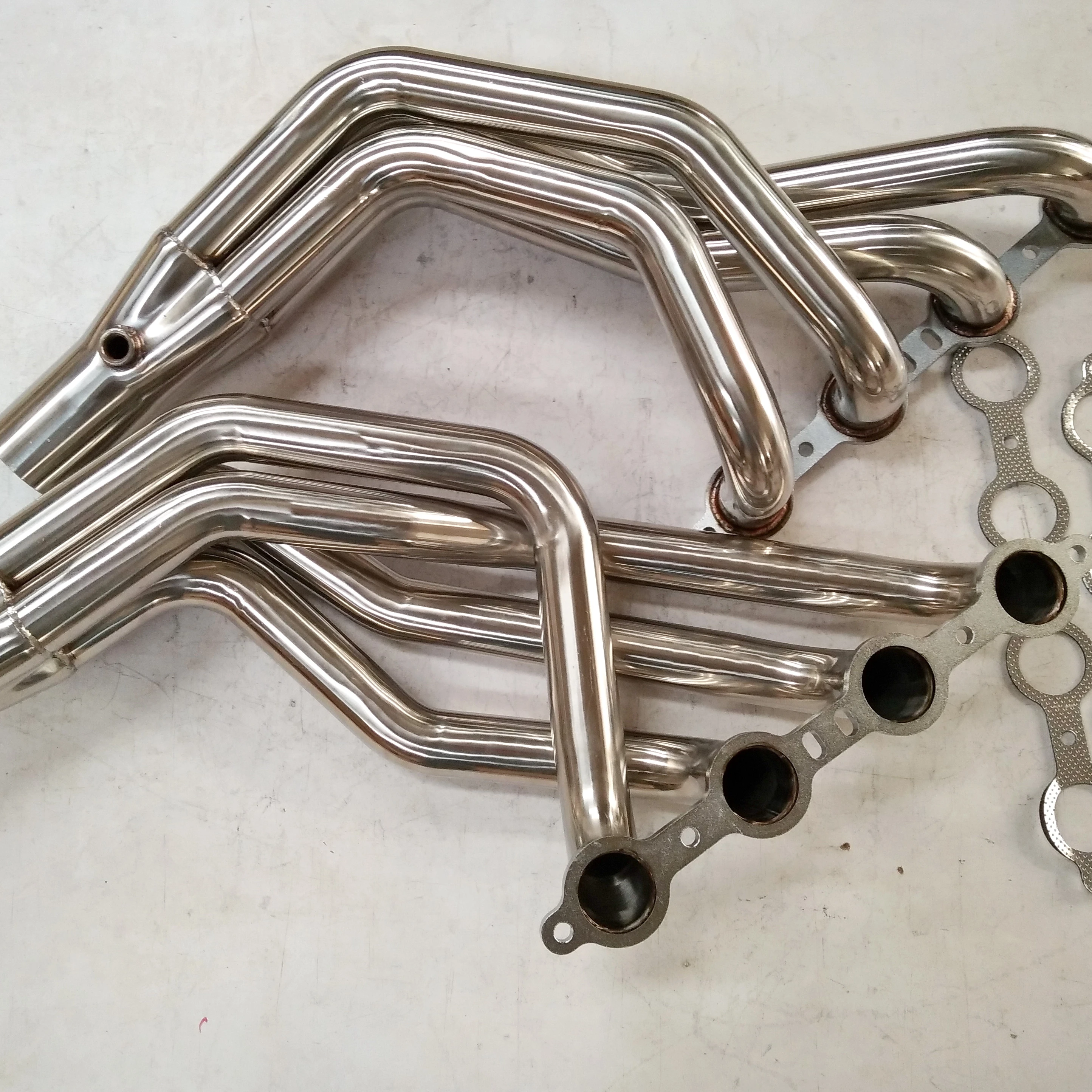 For Factory Best Price Swap Long Tube Headers for F Ord Mustang 1979-2004 LS1 LS2 LS6 Engine Conversion Swap Long Tube Headers