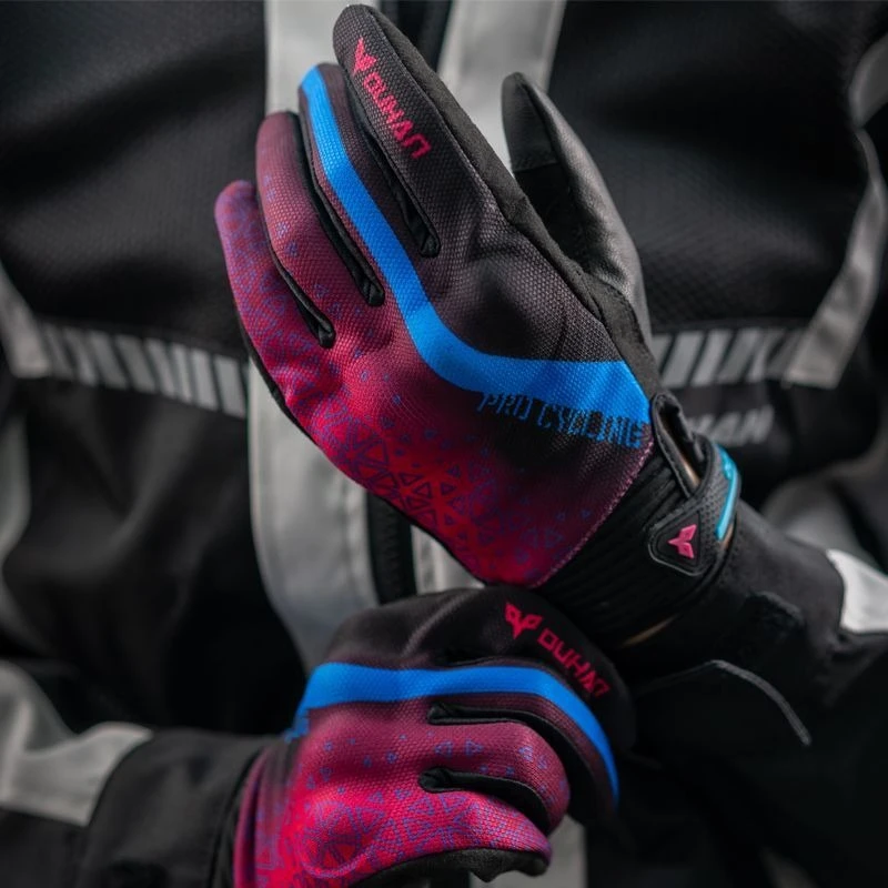 Motorcycle Gloves Summer Rider Equipment Male and Female Couples Locomotive Anti-drop Breathable Riding Touch Screen Gloves