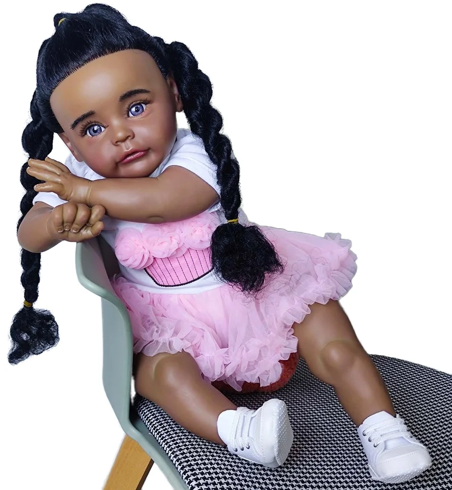 Cheap Soft Toys Vinyl Lovely Real Touch Boneca Newborn 60 Cm Bebe Reborn Completo De Silicon
