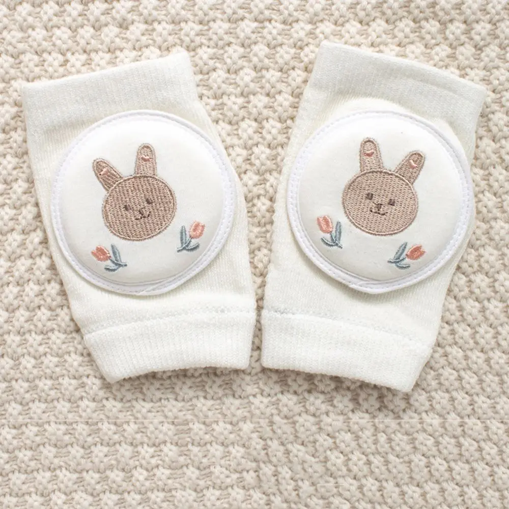 

Cute Cloth Accessories Rabbit Cartoon Design Sponge Bear Child Leg Pads Elbow Pads Thin Section Crawling Toddler Baby Knee Pads