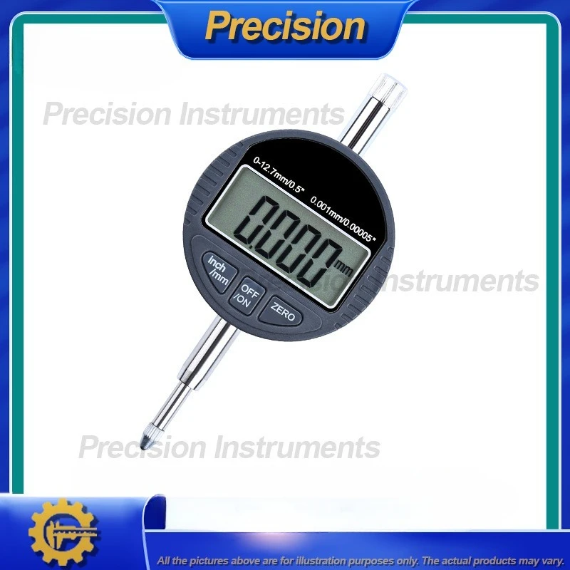2026 Digital Caliper Indicator 0.001mm Precision Measurement Tool 0-12.7 25.4mm for Industrial Use