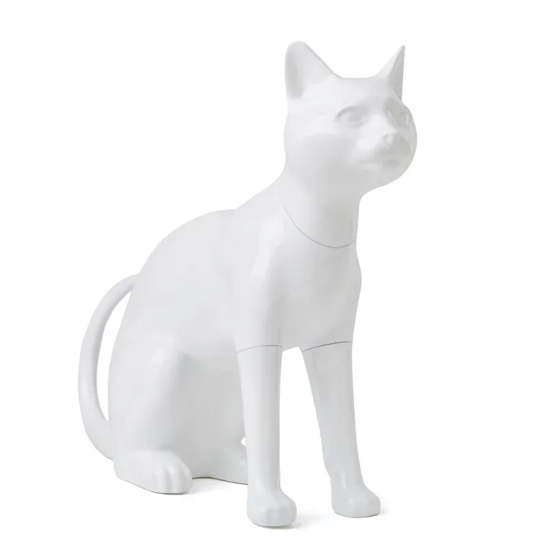 Cat model, cute handicrafts, wine cabinet living room tabletop ornaments