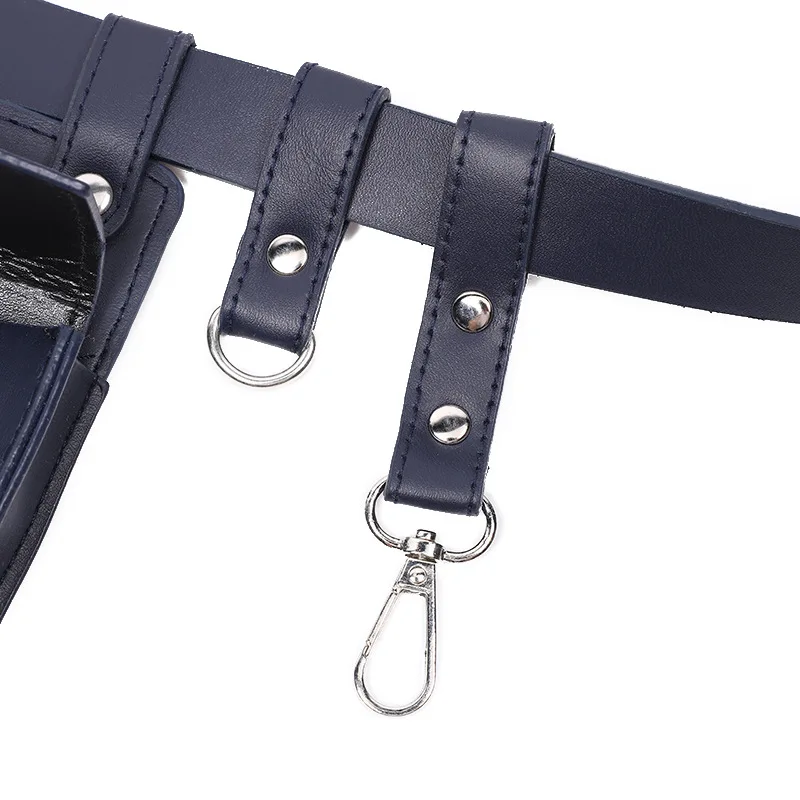 Zwei Stück Lokomotive Paket Neue Telefon Taschen Weibliche Umhängetasche Modische PU Gürtel Taille Tasche Trendy Umhängetasche – Detail 24