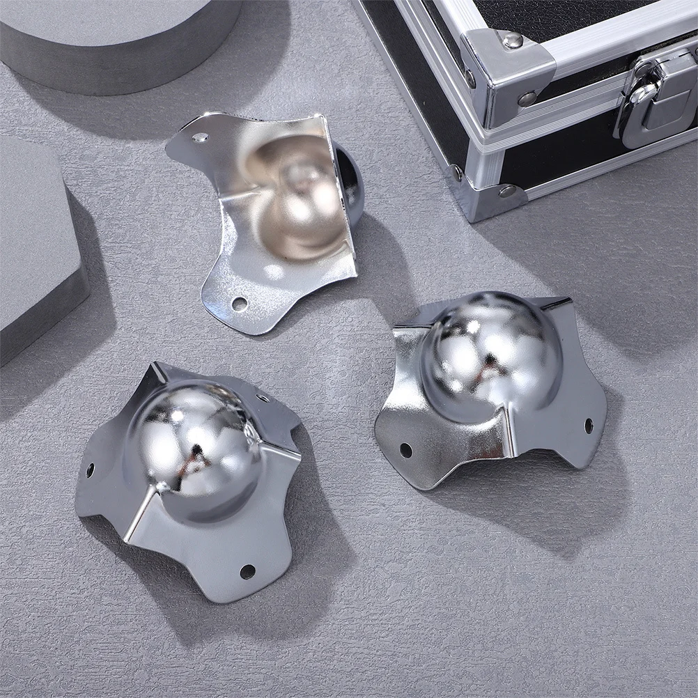 12 stuks balhoekbeschermer zware ijzeren metalen hoekrandbeschermer voor vlucht flightcase kast opbergdoos bescherming
