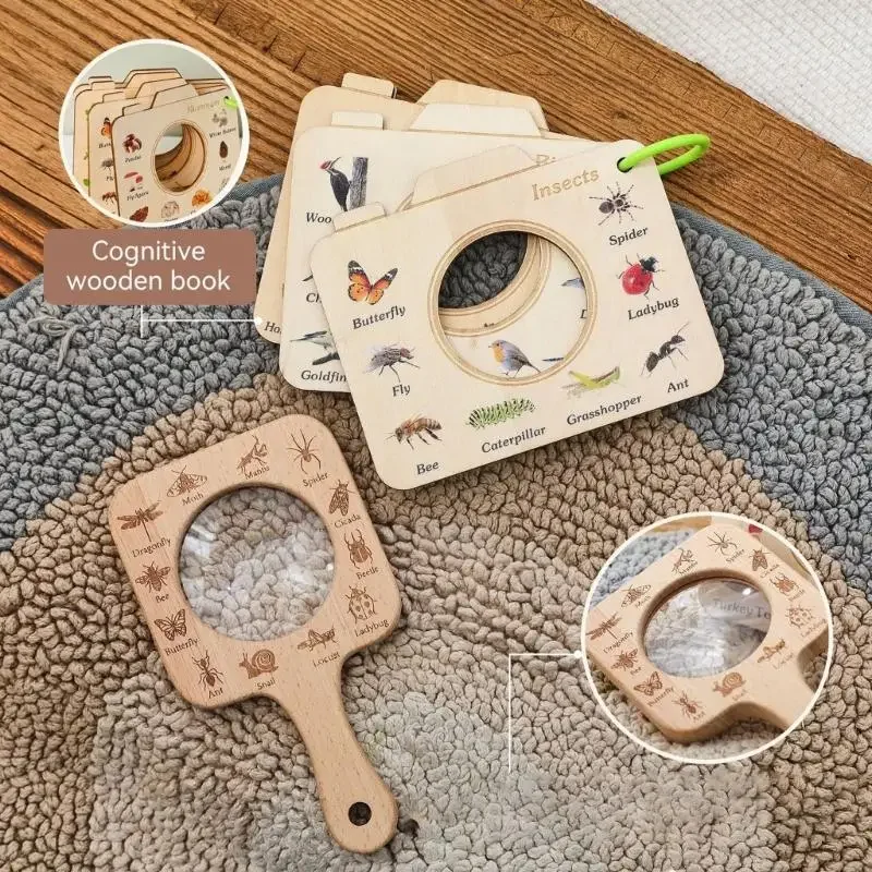 Childrens Field Pack Includes Magnifier And Illustrated Guide To Observation Skills 15UB