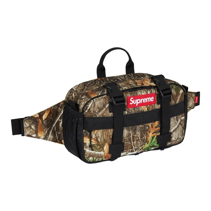 Supreme Nylon Crossbody Bag, Sling Bag, Fanny Pack Regular Unisex Brown SUP-FW19-108