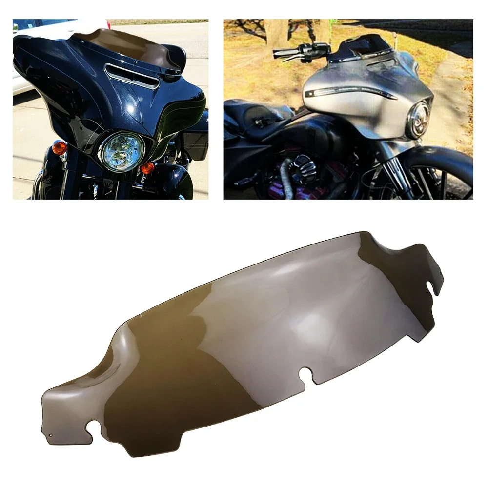 Black/Smoke 5'' Windshield Fairing Windscreen Cover For Harley Electra Street Glide Touring Ultra Limited 2014 - 2020 2015 2019