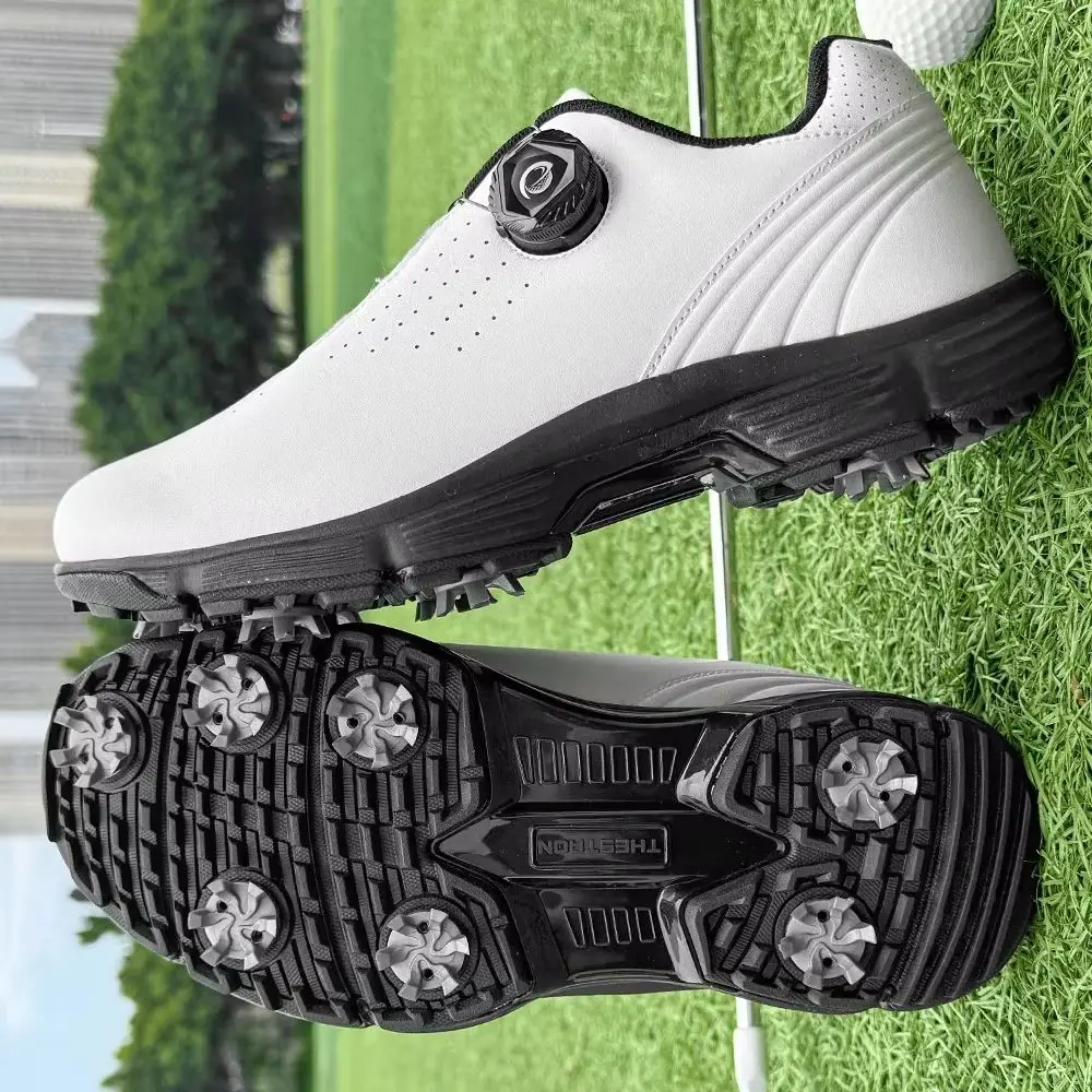 

Новые туфли для гольфа, мужские удобные кроссовки для игры в гольф, дышащая нескользящая обувь для спортзала