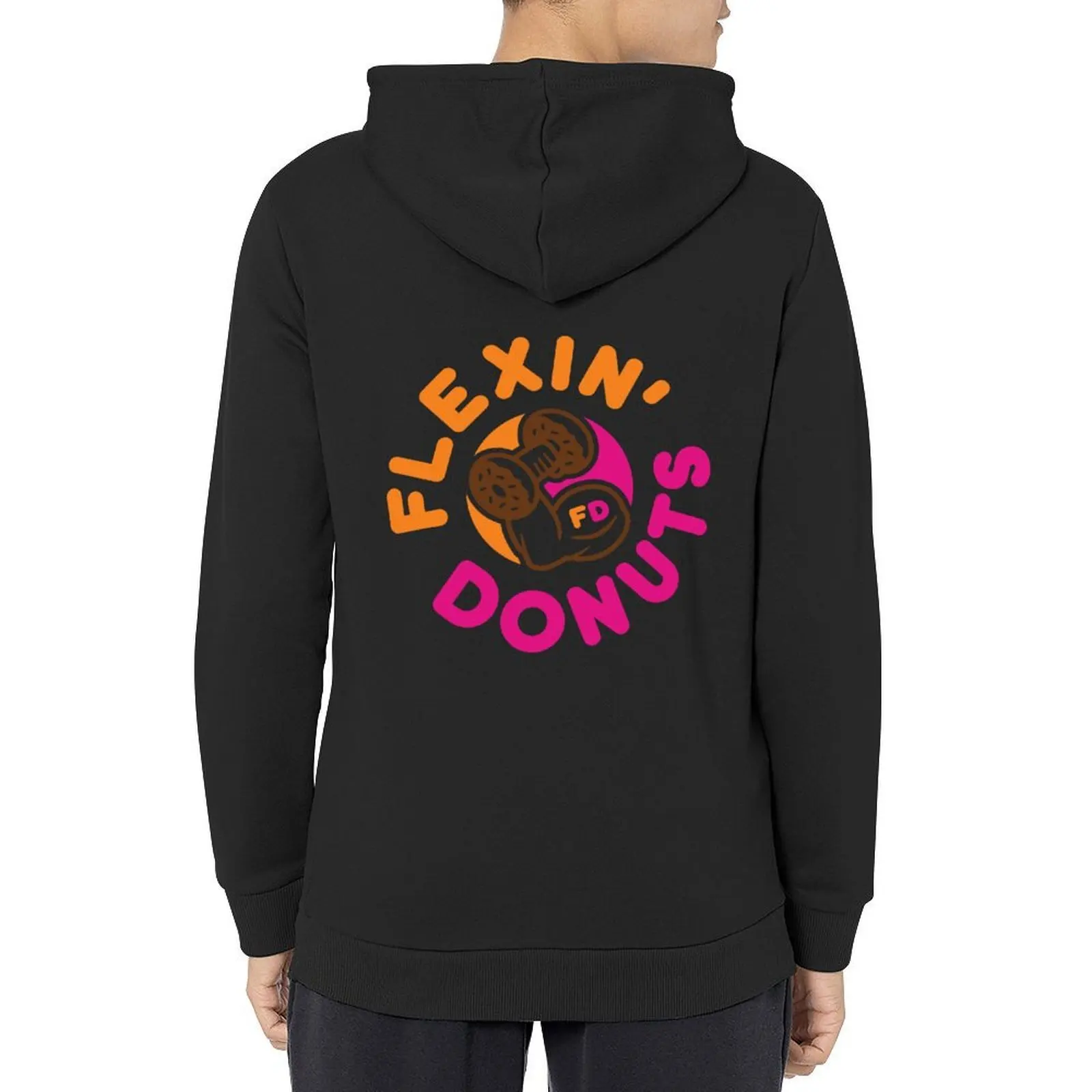 

Flexin Donuts Hoodie hooded shirt mens clothing men's coat mens designer clothes hoodie man