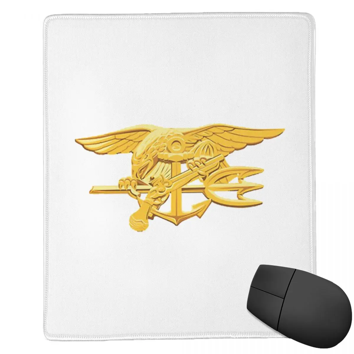 

Navy Seals Badge 7x9 in 22x18 cm Mouse Pad Computer Keyboard Mouse Mat Gaming PC Laptop Desk Mat Office Accessories Table Mats