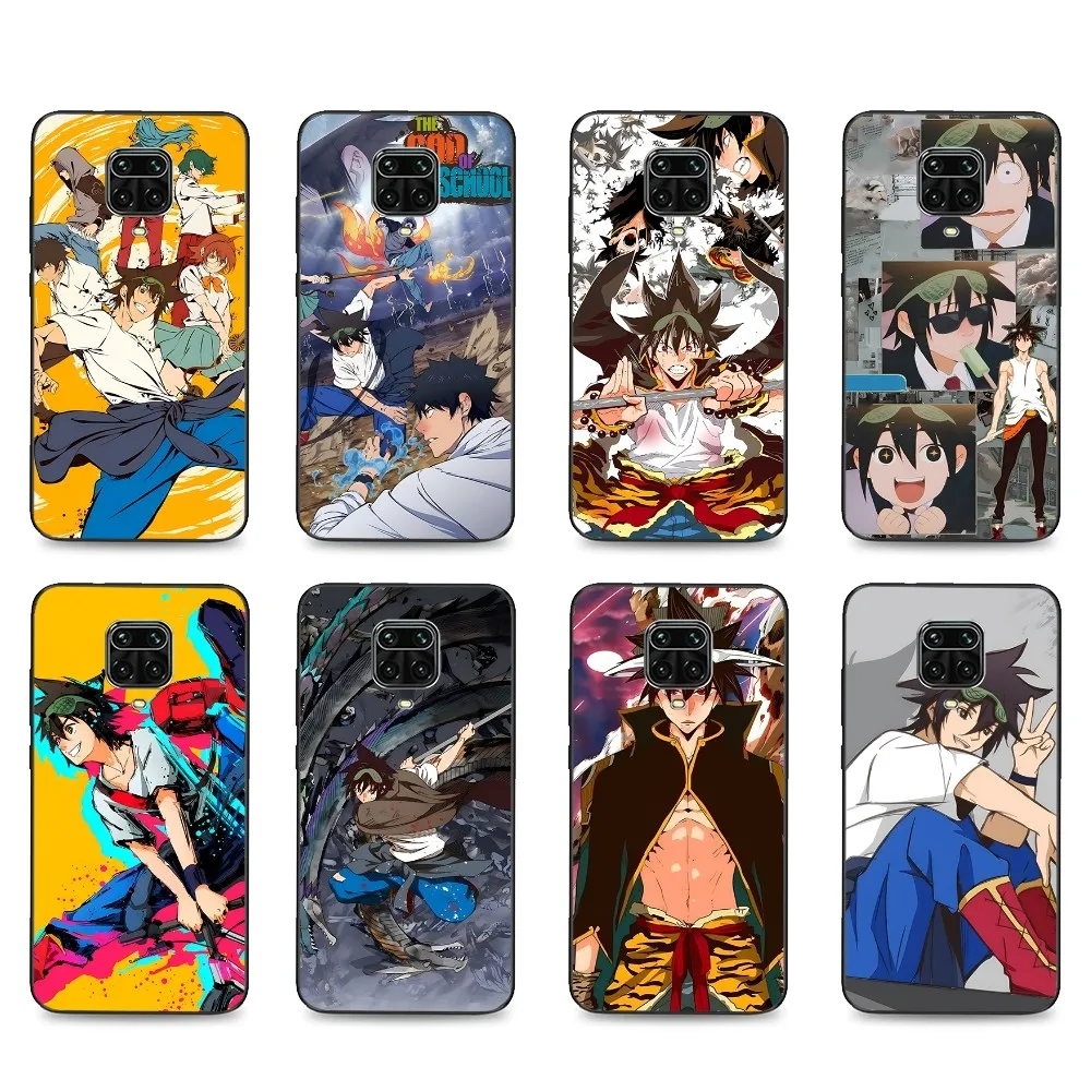 Amine T-The G-God of H-High S-School Phone Case For Xiaomi Mi 5X 8 9 10 11 12 lite pro 10T PocoX3pro PocoM3 Note 10 pro lite