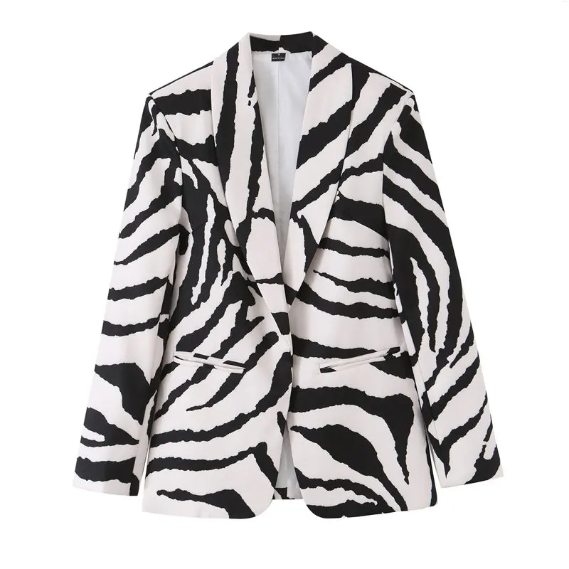 XNWMNZ High Quality  2026 New Women's Summer Chic Polka Dot Blazer Jacket Slim Fit Office Lady Jacket with Notched Lapel