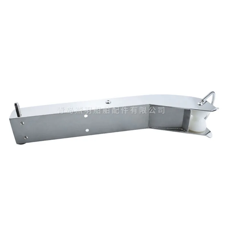 316 Stainless Steel Marine Anchor Removal Tug Guide, Yacht Hardware Parts Single Wheel Anchor