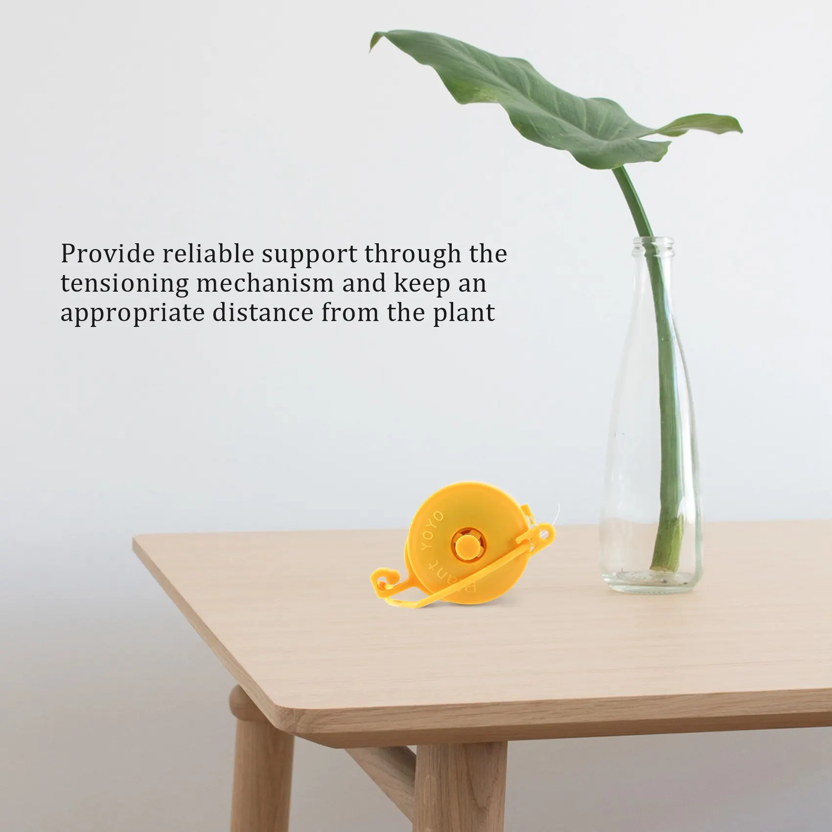 أحدث شماعة نمو نبات يويو مع سدادة، دعم نبات داخلي قابل للتعديل يو يو (عبوة من 10) #5