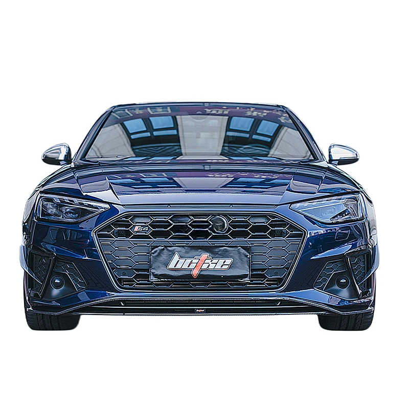 

2017-2019 Audi A4L S4 upgraded bctxe style carbon fiber front lip rear diffuser body kit perfect accessories