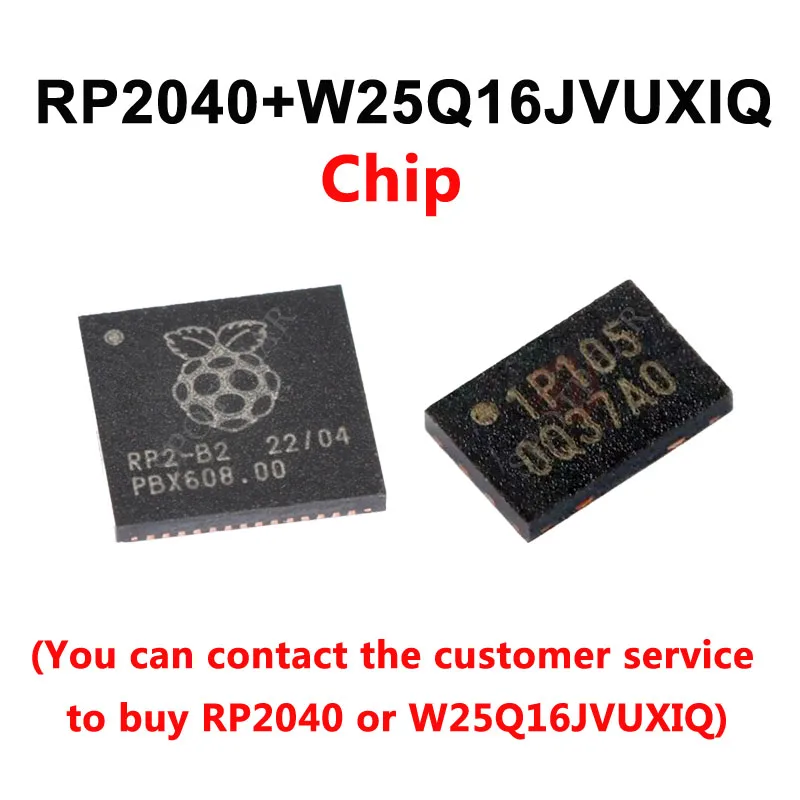 Scheda di sviluppo Raspberry Pi RP2040 Pico WH con rp2040 Tiny Zero/One e microcontrollore W25Q16JVUXIQy