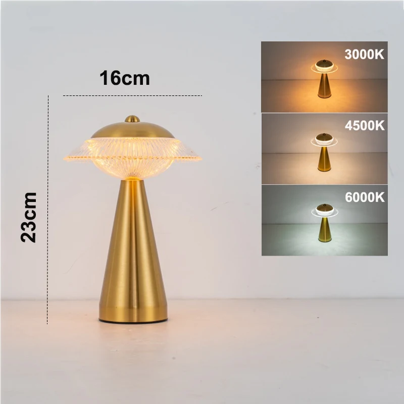 2000mah المعادن LED الجدول مصباح اللمس الاستشعار ضوء الليل قابلة للشحن القراءة مصباح لمطعم فندق بار غرفة نوم إضاءة زينة
